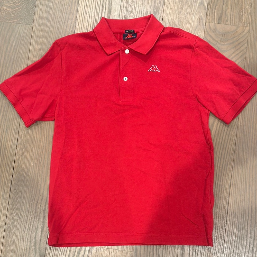 Kappa Men's Red Polo Shirt